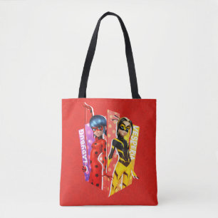 Ladybug en Vesperia Graphic Tote Bag