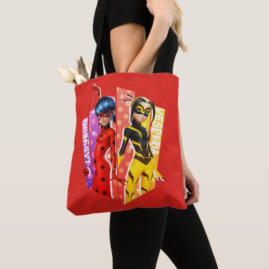 Ladybug en Vesperia Graphic Tote Bag (Dichtbij)
