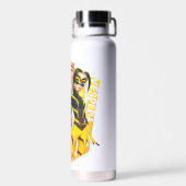 Ladybug en Vesperia Graphic Waterfles (Achterkant)