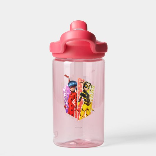 Ladybug en Vesperia Graphic Waterfles (Achterkant)