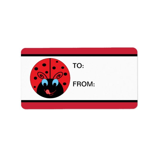 Ladybug Etiket (Voorkant)