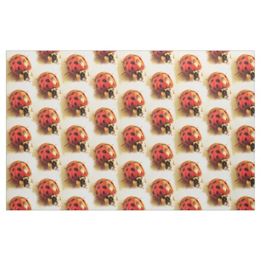 Ladybug Fabric Stof (Fat Quarter)
