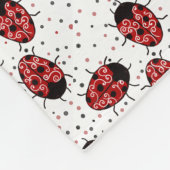 Ladybug Fleece Deken (Hoek)