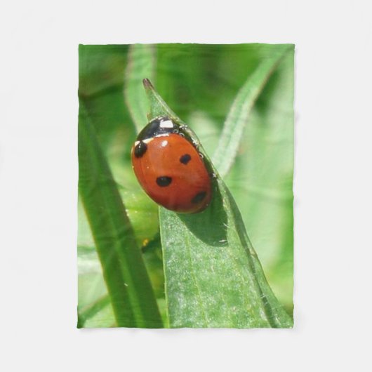 ladybug fleece deken (Voorkant)