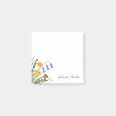 Ladybug Floral Bluebells Buttercup Sticky Post-it® Notes (Voorkant)