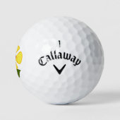 Ladybug Flower Golfballen (Logo)