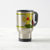 Ladybug Flower Reisbeker (Voorkant rechts)