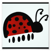 Ladybug Foto Afdruk (Voorkant)