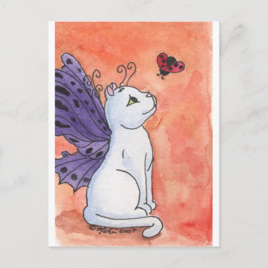 Ladybug Friend Briefkaart (Voorkant)