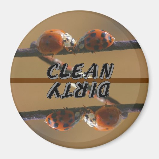 Ladybug Friends Animal Dishwasher Magneet (Voorkant)