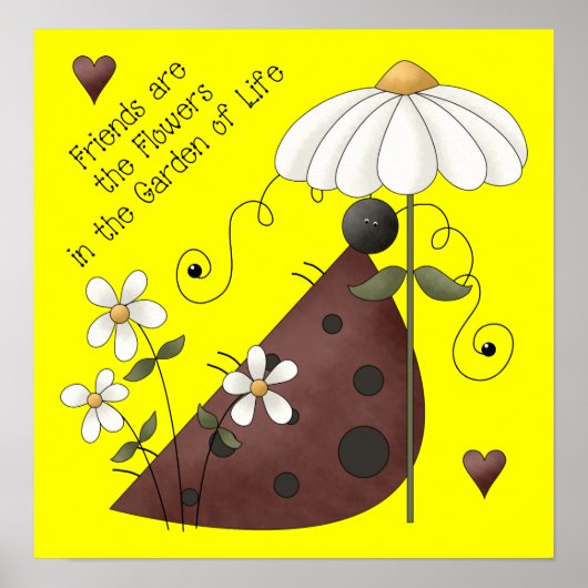 ladybug Friendship Poster (Voorkant)