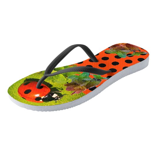 Ladybug Fun Teenslippers (Schuin)