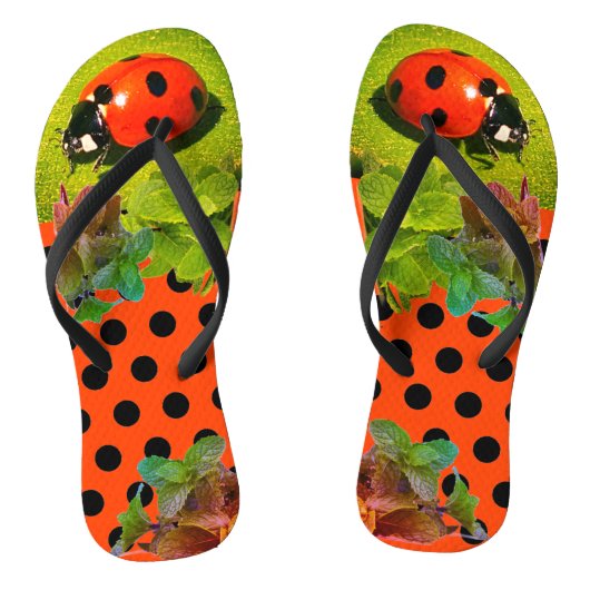 Ladybug Fun Teenslippers (Voetbed)
