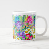 Ladybug Garden Butterflies Grote Koffiekop (Rechts)