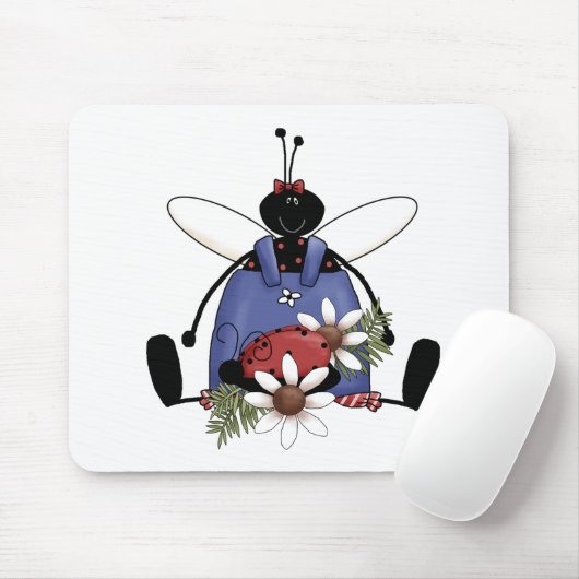 Ladybug Garden Muismat (Met muis)