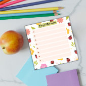 Ladybug Garden Notes - Blossom Time Sticky Notes