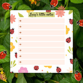 Ladybug Garden Notes - Blossom Time Sticky Notes