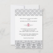 Ladybug Garden Party-uitnodigingen Kaart (Voorkant)