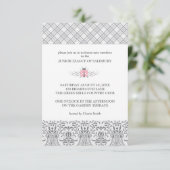 Ladybug Garden Party-uitnodigingen Kaart (Staand voorkant)