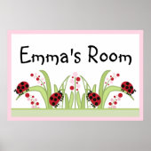 Ladybug Garden poster (Voorkant)