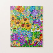 Ladybug Garden Puzzle Legpuzzel (Verticaal)