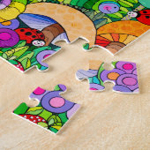 Ladybug Garden Puzzle Legpuzzel (Zijkant)