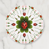 Ladybug Gift Label (Achterkant)