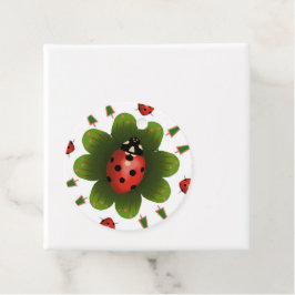 Ladybug Gift Label