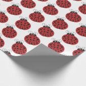 Ladybug Gift Wrapping Paper Cadeaupapier (Hoek)