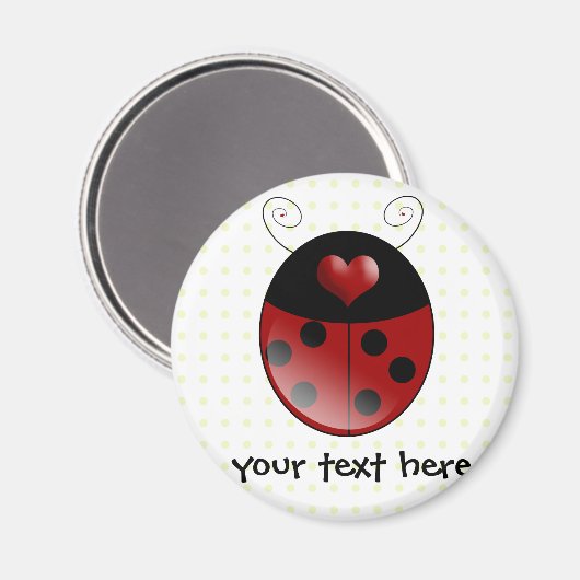 Ladybug Gifts Magneet (Voorkant / Achterkant)