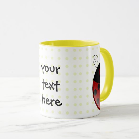 Ladybug Gifts Mok (Voorkant rechts)