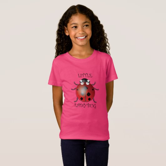 Ladybug - Girls' Fine Jersey T-Shirt (Voorkant volledig)