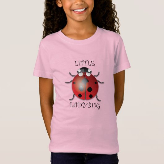 Ladybug - Girls' Fine Jersey T-Shirt (Voorkant)