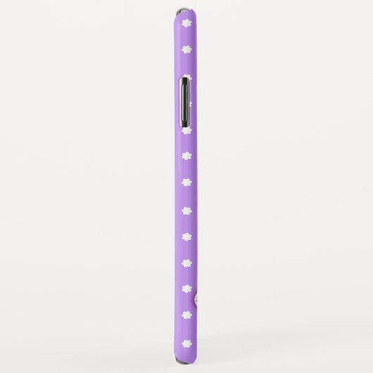 Ladybug girls name purple Case-Mate iPhone case (Achterkant/rechts)