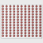 Ladybug - Glanzend opvulpapier, 30 x 15 inch Cadeaupapier (Vlak)