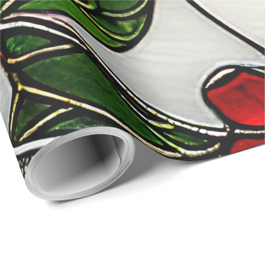 Ladybug Glas in lood Insects Cadeaupapier (Rol Hoek)