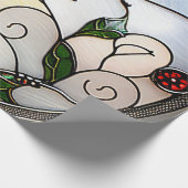 Ladybug Glas in lood Insects Cadeaupapier (Hoek)