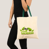 Ladybug Go Green Tote Bag (Voorkant (product))