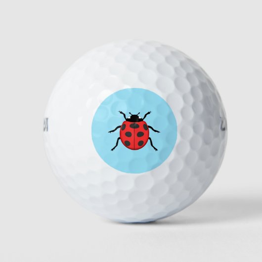 Ladybug Golfballen (Voorkant)