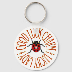 LADYBUG GOOD LUCK CHARM SLEUTELHANGER