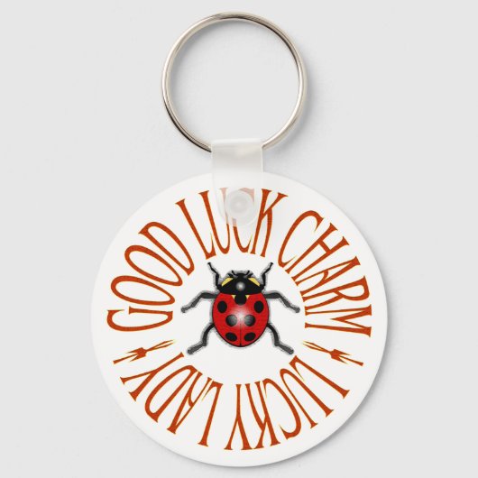 LADYBUG GOOD LUCK CHARM SLEUTELHANGER (Voorkant)