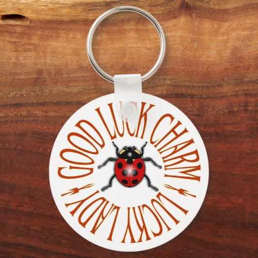 LADYBUG GOOD LUCK CHARM SLEUTELHANGER (Voorkant)