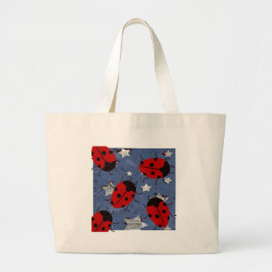 LADYBUG GROTE TOTE BAG