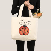 Ladybug Grote Tote Bag (Voorkant (product))