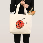 Ladybug Grote Tote Bag (Voorkant (product))