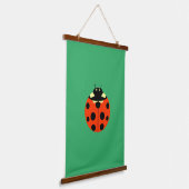 Ladybug Hangend Wandkleed (Gebogen)
