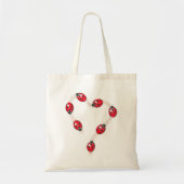 Ladybug Heart Bag Tote Bag (Voorkant)