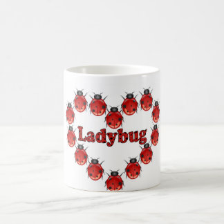 Ladybug Heart Coffee-Mok Koffiemok