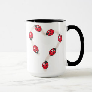 Ladybug Heart Mok