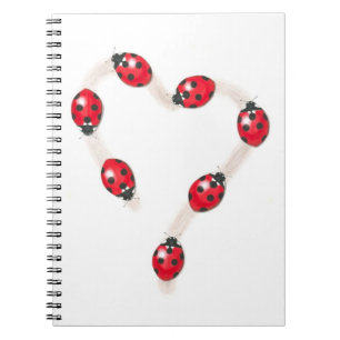 Ladybug Heart Notitieboek